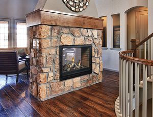 White Mountain Hearth: Tahoe Clean-Face See-Through Fireplace (Millivolt)