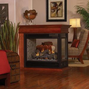 White Mountain Hearth: Tahoe Premium Peninsula Fireplace
