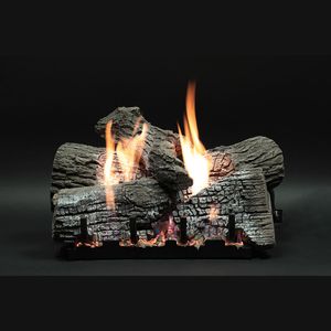 White Mountain Hearth: Stacked Wildwood Refractory Log Set - 18"