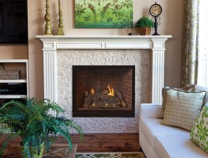 White Mountain Hearth: Tahoe Clean-Face Luxury Traditional 36 (Millivolt)