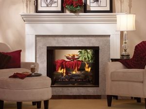 White Mountain Hearth: Breckenridge Vent-Free See-Through Premium 36 Firebox