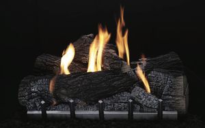 White Mountain Hearth: Outdoor Wildwood Refractory Log Set - 24"